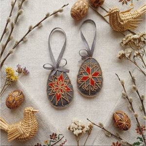 Abris Art Kralen Borduurpakket Easter Star