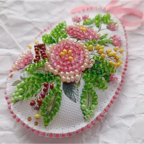 Abris Art Kralen Borduurpakket Easter Bunny