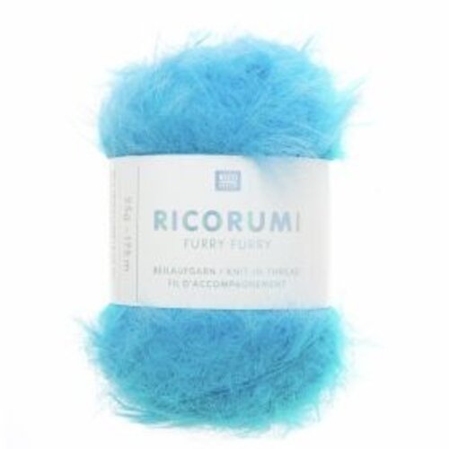 Rico Design Ricorumi Furry Furry 25 gram Hemelsblauw 019