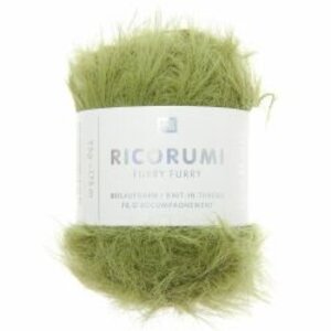 Rico Design Ricorumi Furry Furry 25 gram Olijf 018