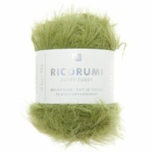 Rico Design Ricorumi Furry Furry 25 gram Olijf 018