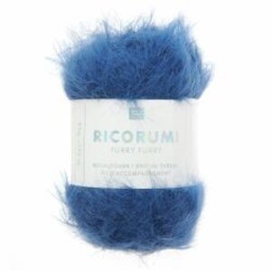 Rico Design Ricorumi Furry Furry 25 gram Nachtblauw 020