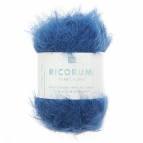 Rico Design Ricorumi Furry Furry 25 gram Nachtblauw 020