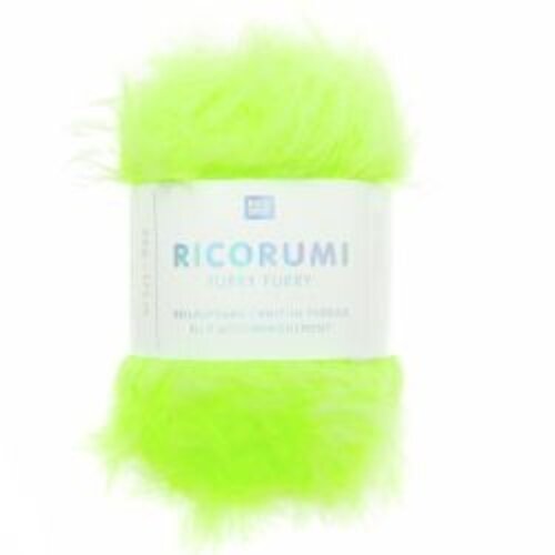 Rico Design Ricorumi Furry Furry 25 gram Neon Geelgroen 017