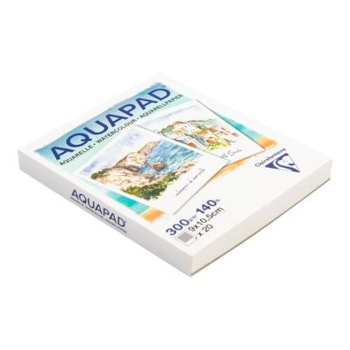 Clairefontaine Clairefontaine Aquapad blok polaroid aquarelpapier 9 x 10,5 cm
