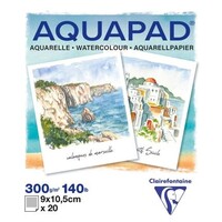 Clairefontaine Aquapad blok polaroid aquarelpapier 9 x 10,5 cm