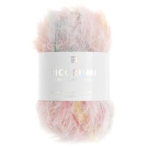 Rico Design Ricorumi Furry Furry Print 25g Roze melange 001