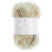 Ricorumi Furry Furry Print 25g Beige melange 003