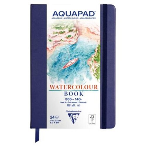 Clairefontaine Aquapad hardcover aquarelboek 300 grams