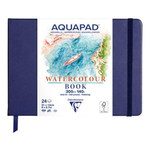 Clairefontaine Aquapad hardcover aquarelboek 300 grams