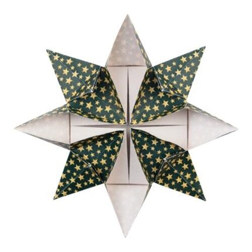 Clairefontaine Origamipapier 15 x 15 cm Kerstherinneringen 60 vellen 70 grams