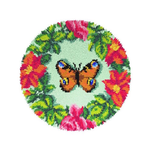 Orchidea Smyrna knoopkleed Vlinder 50 x 50 cm Orchidea Smyrna knoopkleed Vlinder 50 x 50 cm