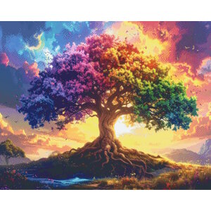 PixelHobby Pixelhobby Patroon 5882 Levensboom