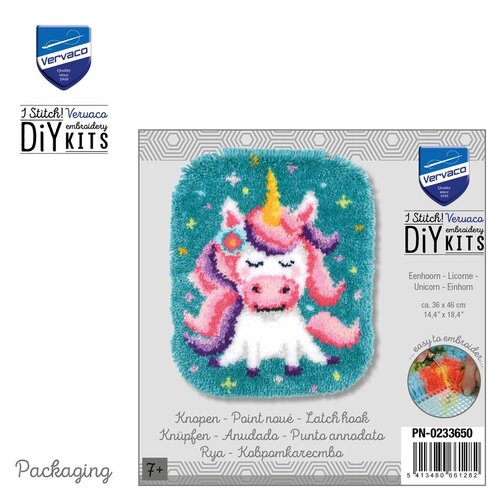 Orchidea Smyrna knoopkleed Eenhoorn 36 x 46 cm