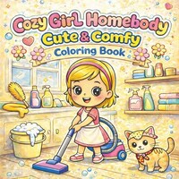 Kleurboek Cozy Girl Homebody Cute & Comfy