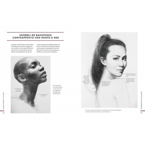 Klassiek Tekenen Het hoofd