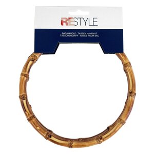 Restyle Bamboe Handvat Tashengsel voor Handtas 18 cm