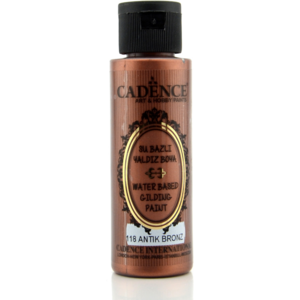Cadence Cadence Vergulden Acrylverf Metallic 70 ml Antiek Brons 118