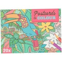 Wins Postkaarten om te Kleuren Voor Volwassenen Jungle 16,5 x 12 cm