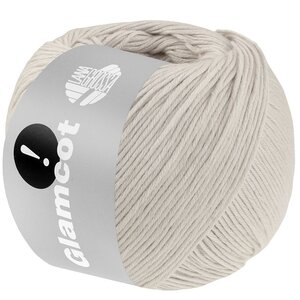 Lana Grossa Lana Grossa Glamcot Kalkwit 031