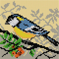 Voorbedrukt borduurpakket Meesje