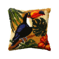 Smyrna Knoopkussen Toekan op een Tak 4067