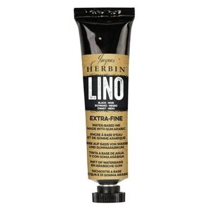 Herbin Herbin lino verf Zwart 35 ml