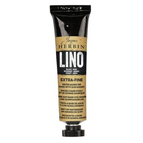 Herbin Herbin lino verf Zwart 35 ml