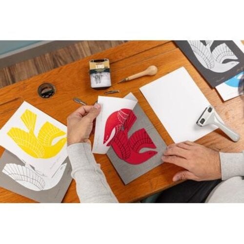 Herbin Herbin lino verf Magenta 35 ml