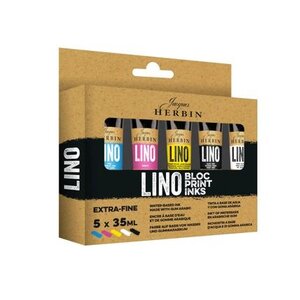 Herbin Herbin lino verf startset 5 x 35 ml