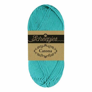 Scheepjeswol Scheepjes Catona 50 gram 090 Teal Scheepjeswol Scheepjes Catona 50 gram 090 Teal