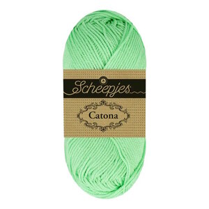 Scheepjeswol Scheepjes Catona 50 gram 104 Mint Whisper Scheepjeswol Scheepjes Catona 50 gram 104 Mint Whisper