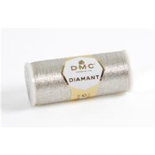 DMC DMC Diamand metallic borduurgaren Zilver D168