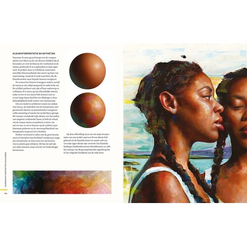 Librero Expressieve portretten schilderen