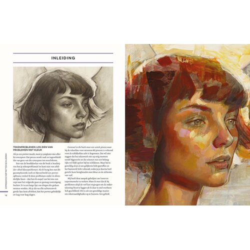 Librero Expressieve portretten schilderen