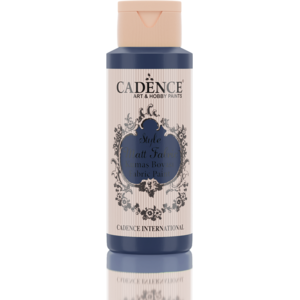 Cadence Cadence Style Matt Textielverf Donker Blauw 643