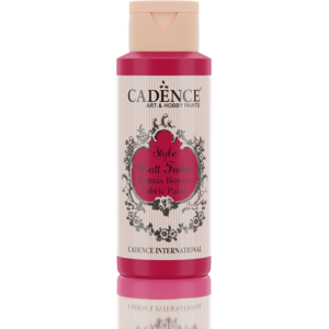Cadence Cadence Style Matt Textielverf Crimson rood 637