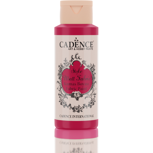 Cadence Cadence Style Matt Textielverf Crimson rood 637
