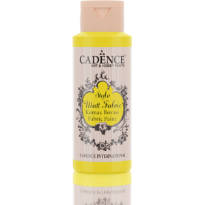 Cadence Cadence Style Matt Textielverf Citroengeel 635
