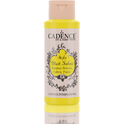 Cadence Cadence Style Matt Textielverf Citroengeel 635