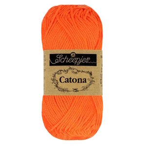 Scheepjeswol Scheepjes Catona 50 gram 603 Neon Oranje