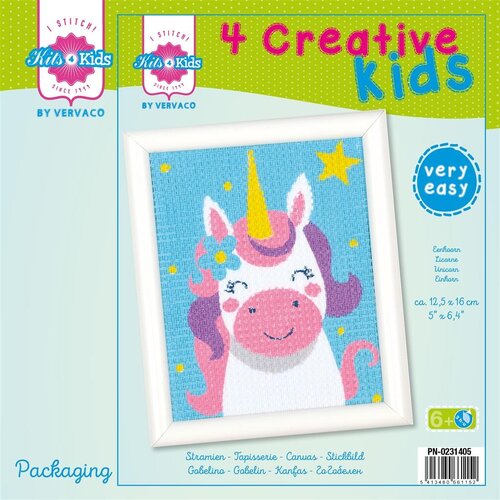 Vervaco Penloppe Borduurpakket Eenhoorn