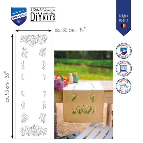 Vervaco Vervaco Tafelloper Lilly of the Valley