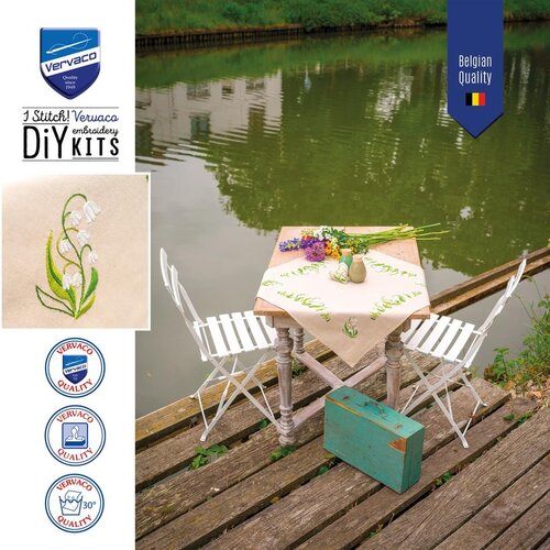 Vervaco Vervaco Tafelkleed Lilly of the Valley