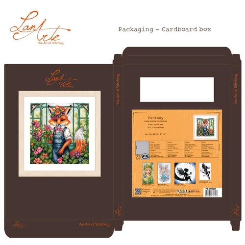 Lanarte Lanarte Borduurpakket Florian the fox