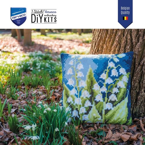 Vervaco Vervaco borduur kussen Meiklokjes