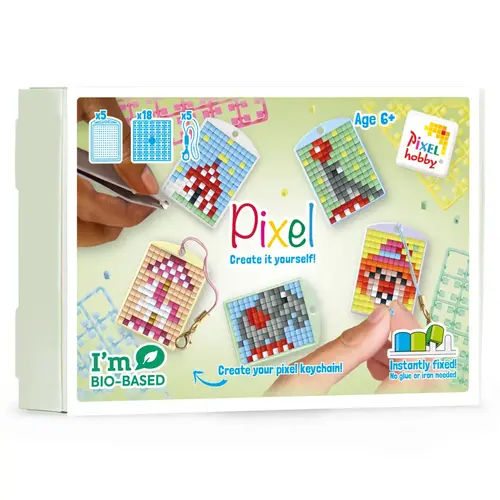 PixelHobby Pixel Sleutelhanger Box Circus