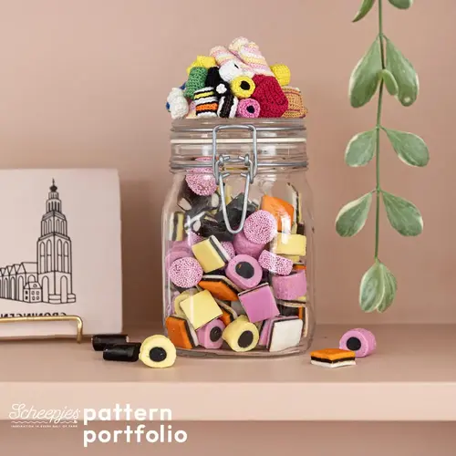 Scheepjeswol Scheepjes Pattern portfolio Maxi Sweet Treat en Sugar Rush