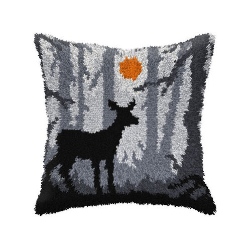 Orchidea Orchidea Smyrna Knoopkussen Roe deer at night 40 x 40 cm