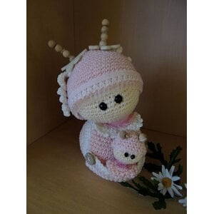 Funny's Haken Haakpakket Funny Snail Shelly met baby v2